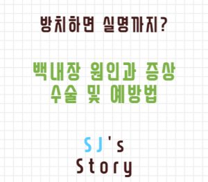 백내장 원인 썸네일